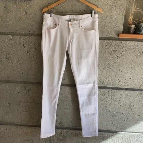 H&M White Denim Pants - Picture 2 of 9